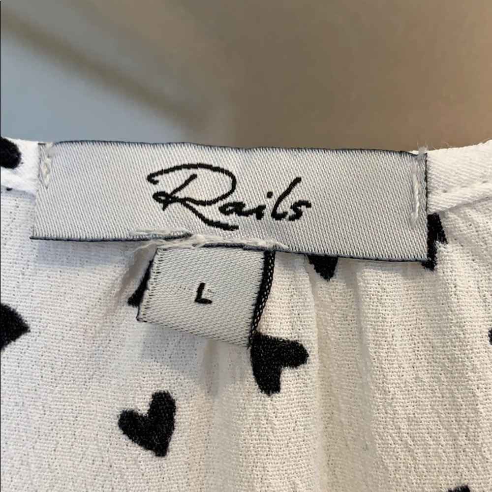 Rails Breton 🖤 print top - Picture 3 of 5
